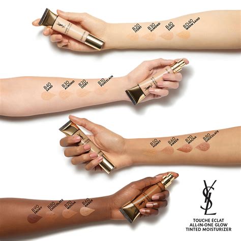 ysl touche eclat all in one glow foundation erfahrungen|YSL touche eclat colour chart.